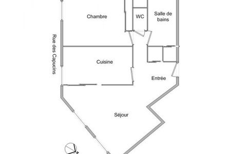 appartement 2 pièces à louer LYON 1er 69001 52.3 m²