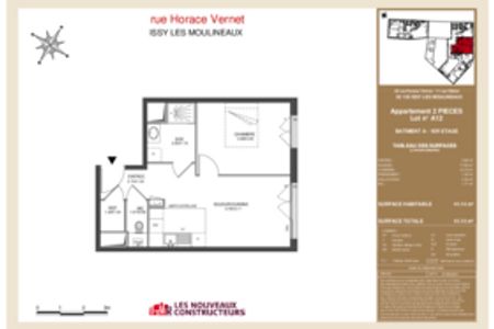 Vue n°2 Programme neuf - 10 appartements neufs à vendre - Issy-les-moulineaux (92130) à partir de 470 100 €