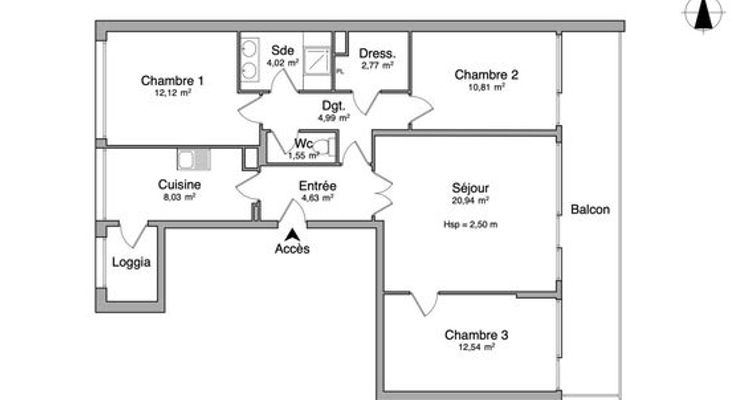 appartement 4 pièces à louer MARSEILLE 6ᵉ 13006 82.4 m²