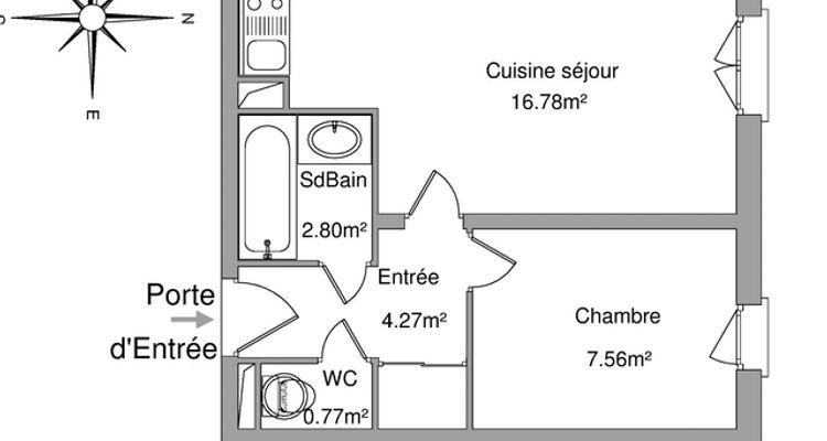 appartement 2 pièces à louer POITIERS 86000 32.2 m²