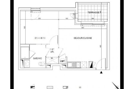 Vue n°2 Appartement 2 pièces à vendre - MONTPELLIER (34000) - 40 m²