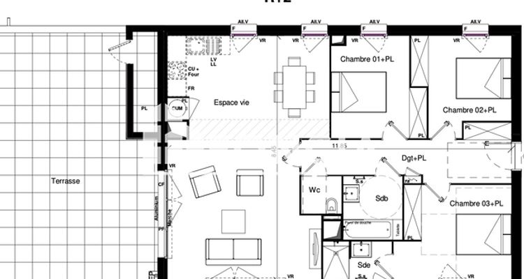 appartement 4 pièces à vendre Ramonville-Saint-Agne 31520 96.7 m²