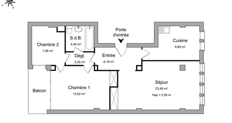 appartement 3 pièces à louer BOULOGNE BILLANCOURT 92100