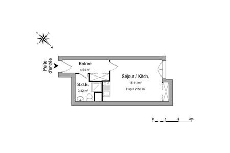 Vue n°2 Studio T1 F1 à louer - Vandoeuvre (54500)