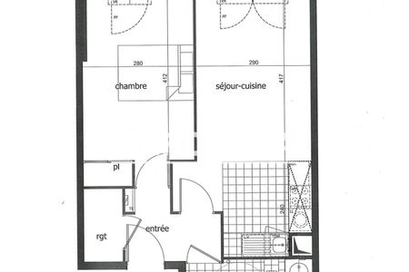 Vue n°2 Appartement 2 pièces T2 F2 à vendre - Noisy-le-sec (93130)