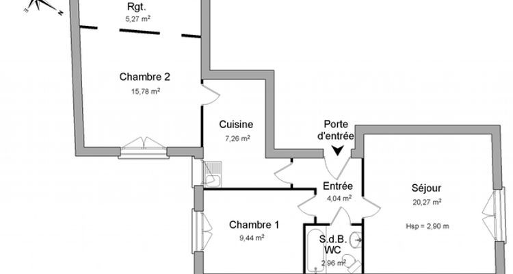 appartement 3 pièces à louer NANCY 54000 65 m²