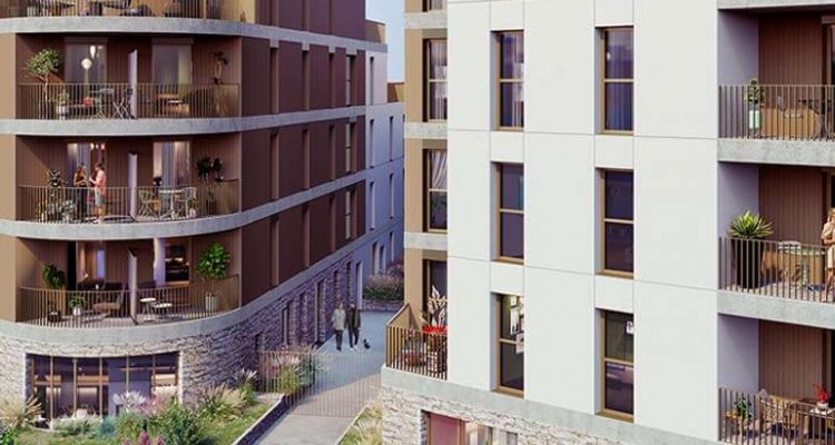 Vue n°1 Programme neuf - 10 appartements neufs à vendre - Rennes (35200) à partir de 134 000 €