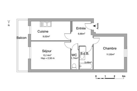 Vue n°2 Appartement 2 pièces T2 F2 à louer - Albens (73410)