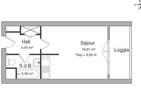 appartement 1 pièce à louer STRASBOURG 67000 24 m²
