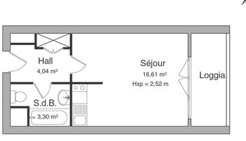 appartement 1 pièce à louer STRASBOURG 67000 24 m²