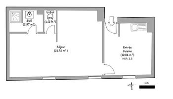 appartement 2 pièces à louer MONTPELLIER 34000 35.87 m²