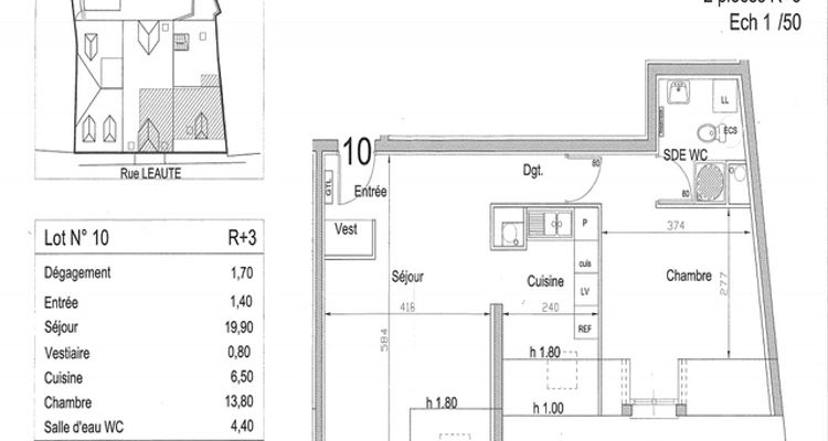 appartement 2 pièces à louer ETAMPES 91150 48.5 m²