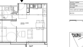 appartement 2 pièces à louer AMIENS 80000 47.1 m²