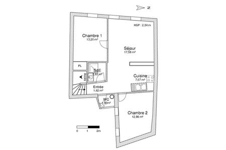 appartement 3 pièces à louer TOULOUSE 31300 57 m²