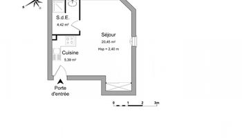 appartement 1 pièce à louer AGEN 47000 30.3 m²