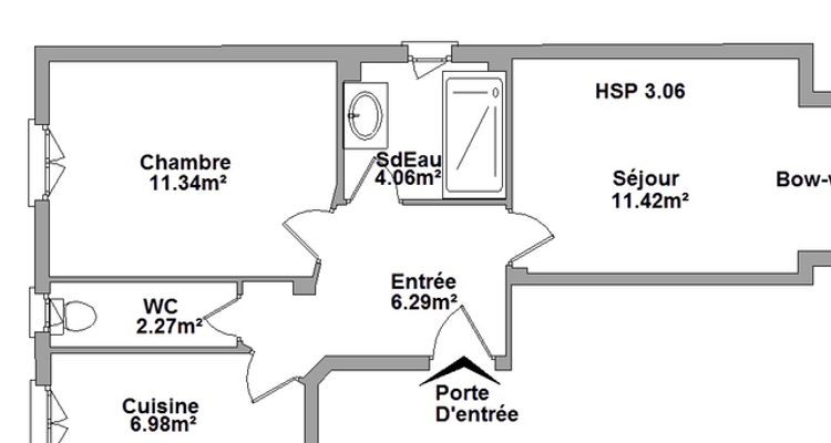 appartement 2 pièces à louer NICE 06100 42.4 m²