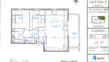appartement 3 pièces à louer SAINT MARTIN DE SEIGNANX 40390 63.5 m²