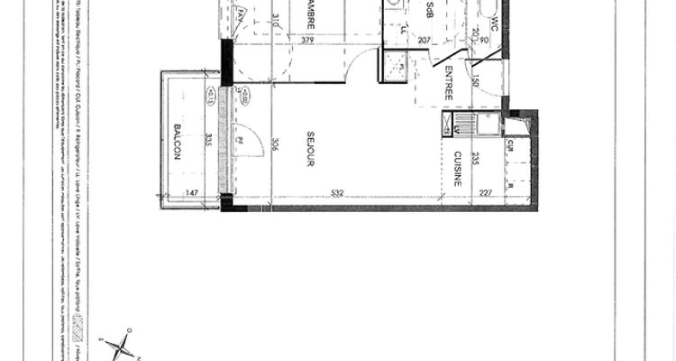 Vue n°1 Appartement 2 pièces T2 F2 à louer - Persan (95340)