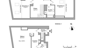 appartement 3 pièces à louer NANCY 54000 80.6 m²