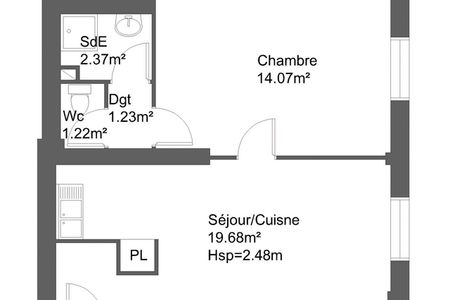 appartement 2 pièces à louer MONTROUGE 92120 40 m²