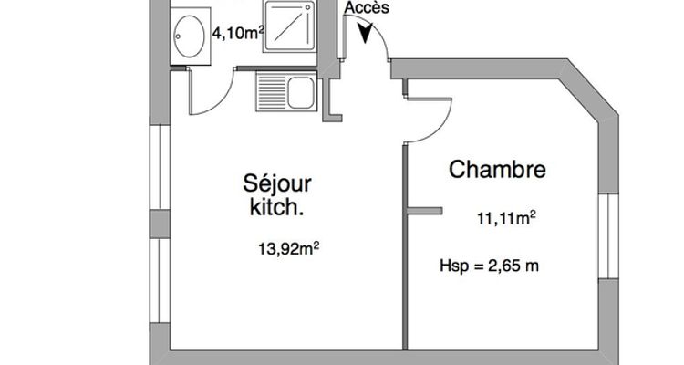 appartement 2 pièces à louer SAINT MAX 54130 29.1 m²