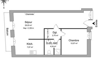 appartement 2 pièces à louer MONT DE MARSAN 40000 56 m²