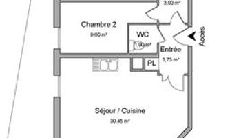 appartement 3 pièces à louer MONTPELLIER 34000 67.5 m²