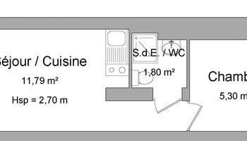 appartement 1 pièce à louer VENDOME 41100 18.9 m²