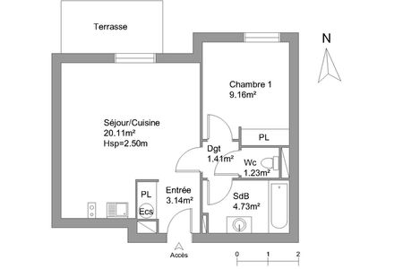 appartement 2 pièces à louer BRUGES 33520 39.8 m²