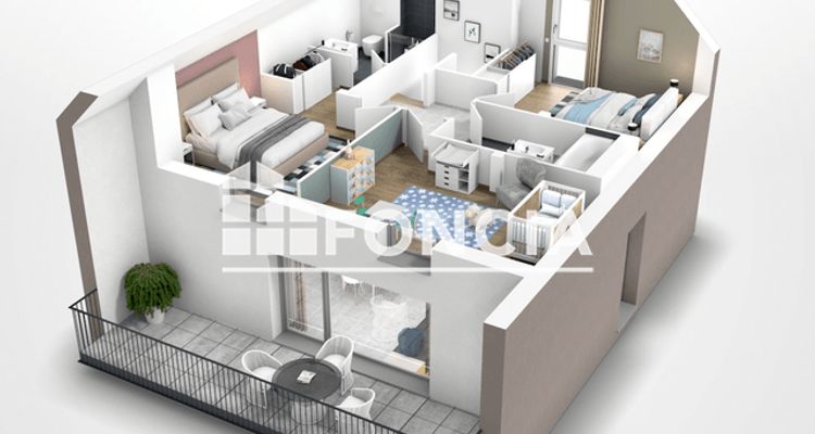 appartement 5 pièces à vendre Oberhausbergen 67205 101.85 m²