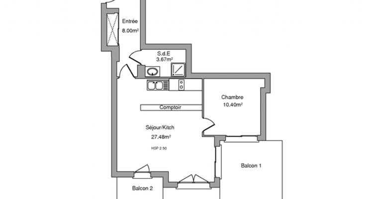 appartement 2 pièces à louer ORLEANS 45000 51.1 m²