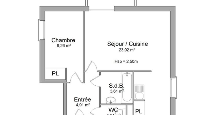 Vue n°1 Appartement 2 pièces T2 F2 à louer - Toulouse (31300)