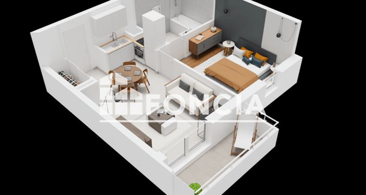 appartement 2 pièces à vendre Argenteuil 95100 38.86 m²