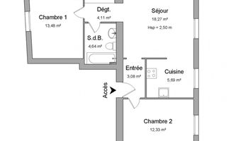 appartement 3 pièces à louer GARDANNE 13120 62.8 m²