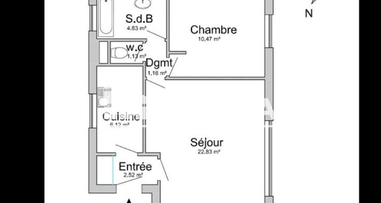 appartement 2 pièces à vendre PARIS 15ᵉ 75015 50 m²
