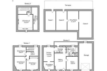 maison 5 pièces à louer VILLEMOISAN 49370 168.5 m²
