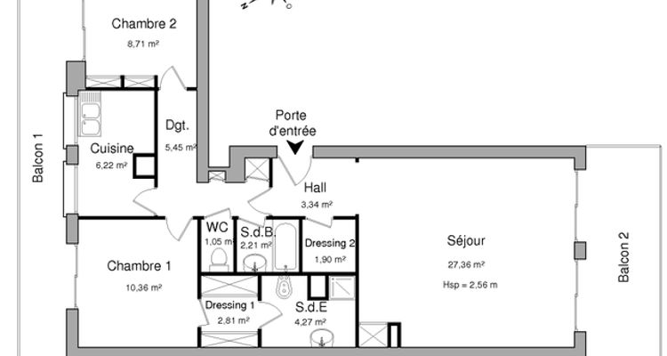 appartement 3 pièces à louer NANTES 44000 73.7 m²