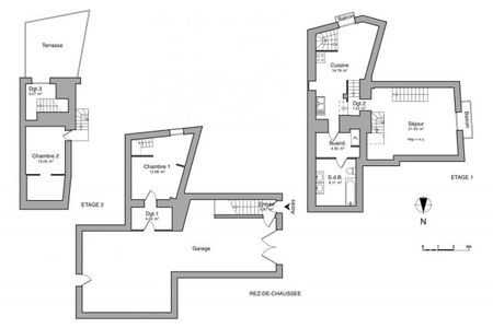 Vue n°2 Maison 3 pièces à louer - SAINT ANDRE DE SANGONIS (34725) - 85.3 m²