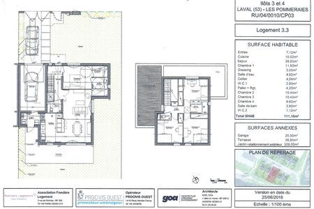 maison 5 pièces à louer LAVAL 53000 111.1 m²