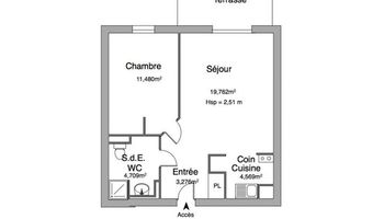 appartement 2 pièces à louer ARTIGUES PRES BORDEAUX 33370 43.8 m²