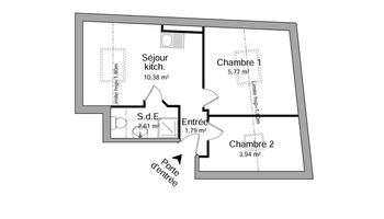 appartement 3 pièces à louer JARVILLE 54140 24.5 m²