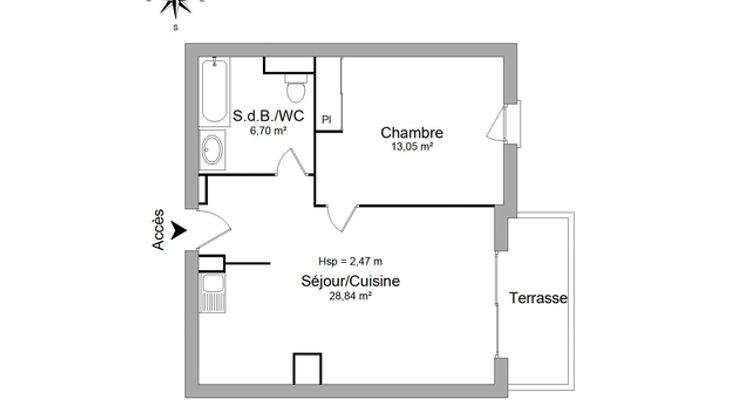 appartement 2 pièces à louer TARASCON 13150 48.6 m²