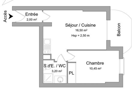 appartement 2 pièces à louer MARSEILLE 5ᵉ 13005 32.2 m²