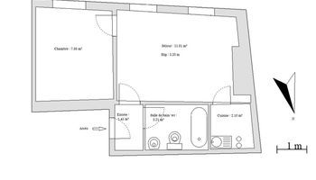 appartement 2 pièces à louer BORDEAUX 33000 26.5 m²