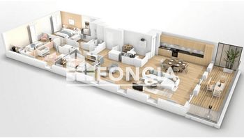 appartement 5 pièces à vendre TOULOUSE 31300 142.8 m²