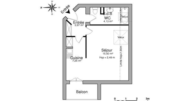 appartement 1 pièce à louer OLIVET 45160 31 m²