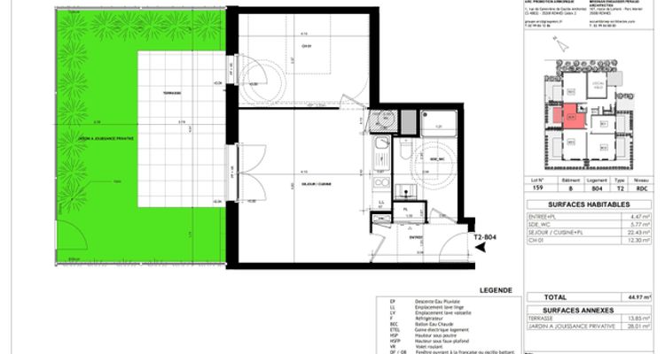 appartement 2 pièces à louer CHANTEPIE 35135 45 m²