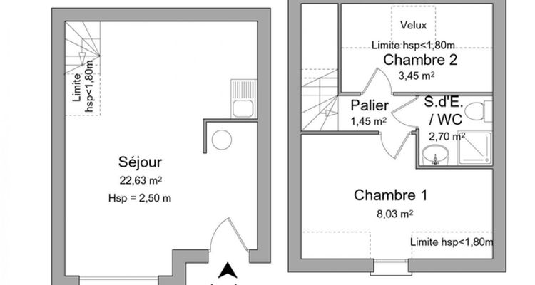 appartement 2 pièces à louer BALLANCOURT SUR ESSONNE 91610 38.3 m²