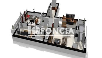 appartement 3 pièces à vendre MONTROUGE 92120 71 m²