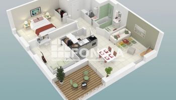 appartement 3 pièces à vendre TOULOUSE 31300 60.05 m²